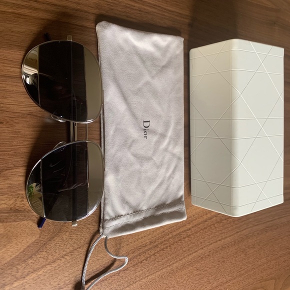 Christian Dior Split Aviator Sunglasses - Picture 2 of 4